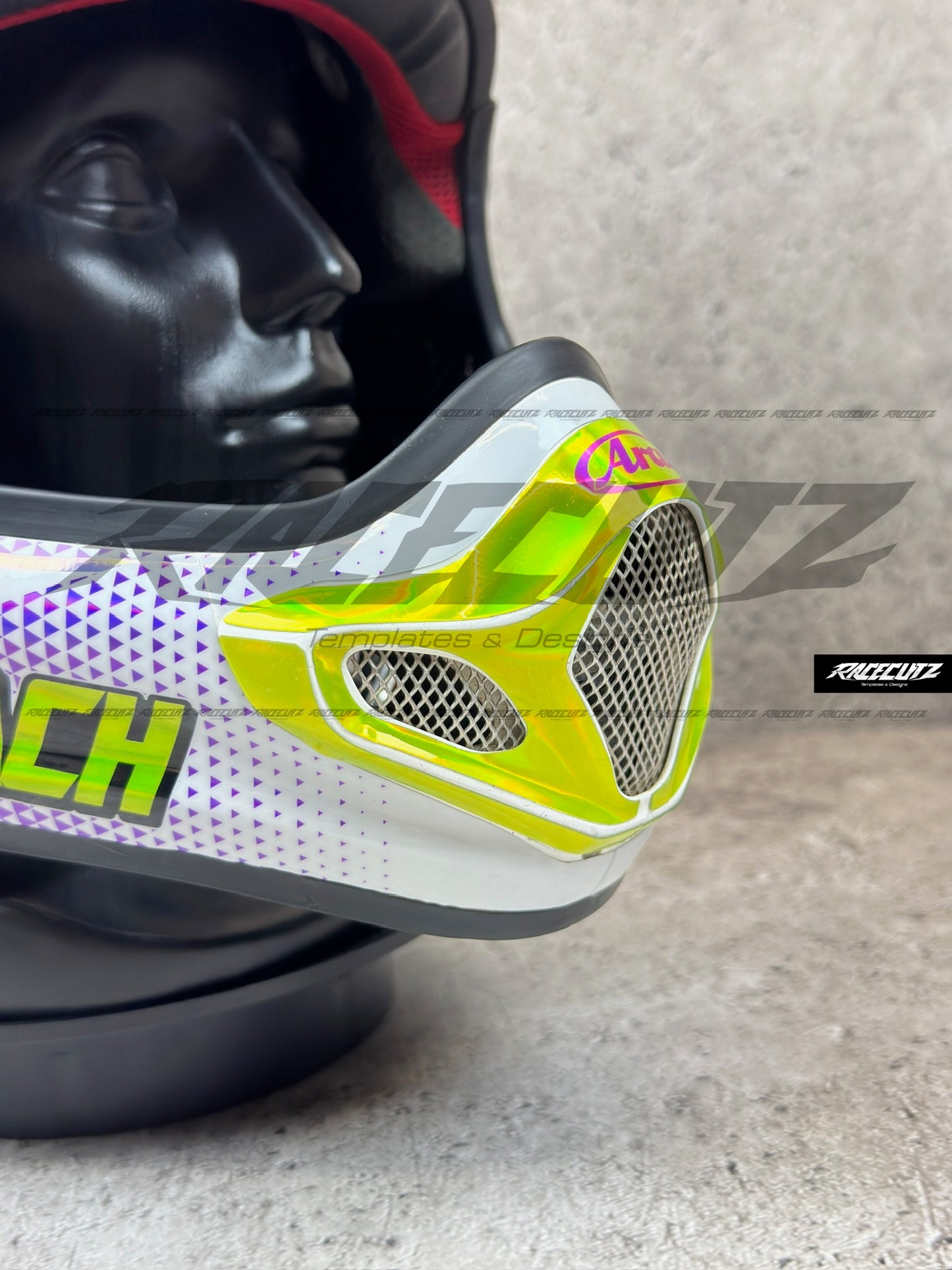 ARAI MX-V - SIZE XLARGE & XXLARGE TEMPLATE