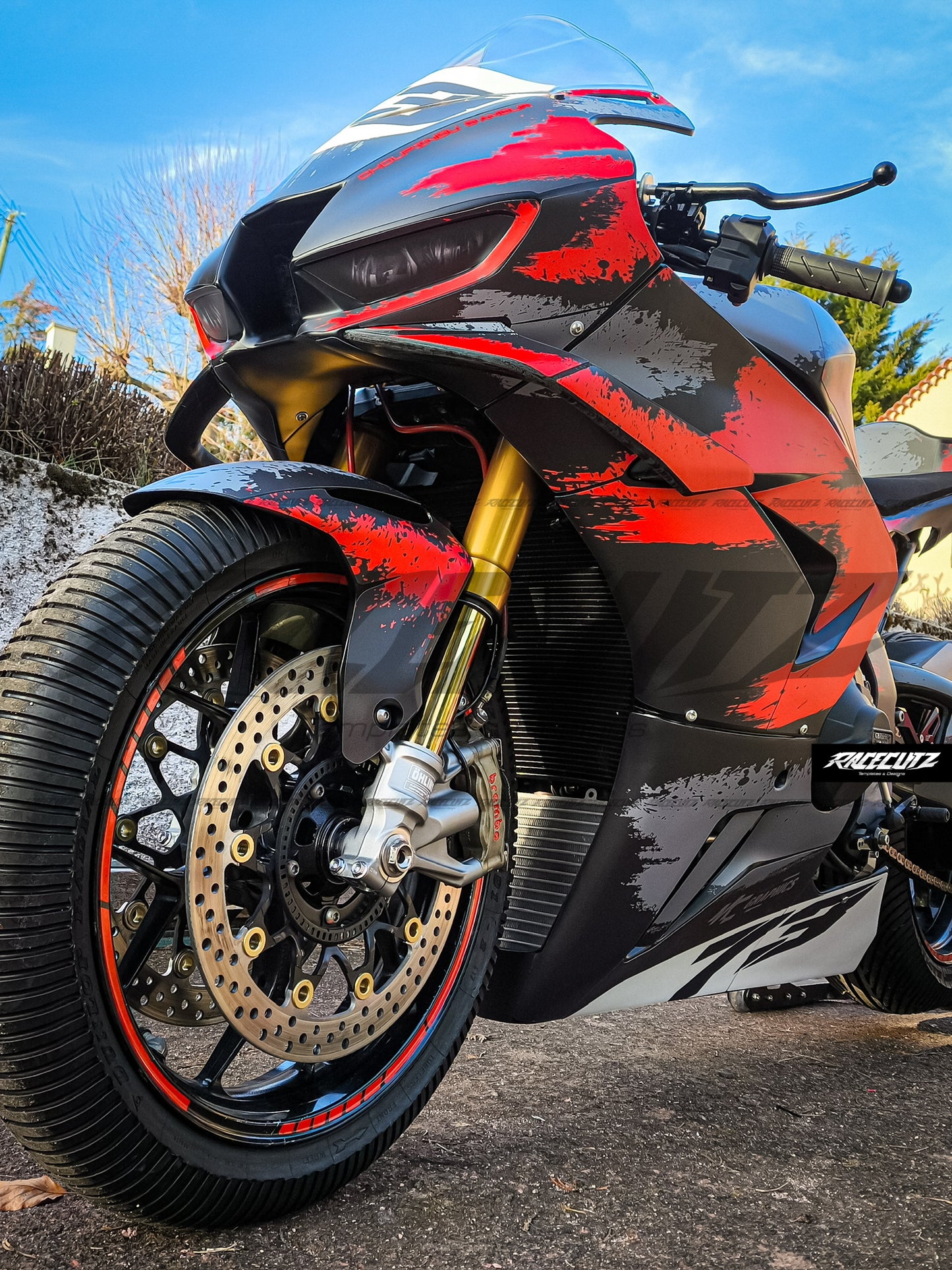 HONDA CBR 1000 RR R 2024-2026 - BLINDER RACING FAIRINGS TEMPLATE