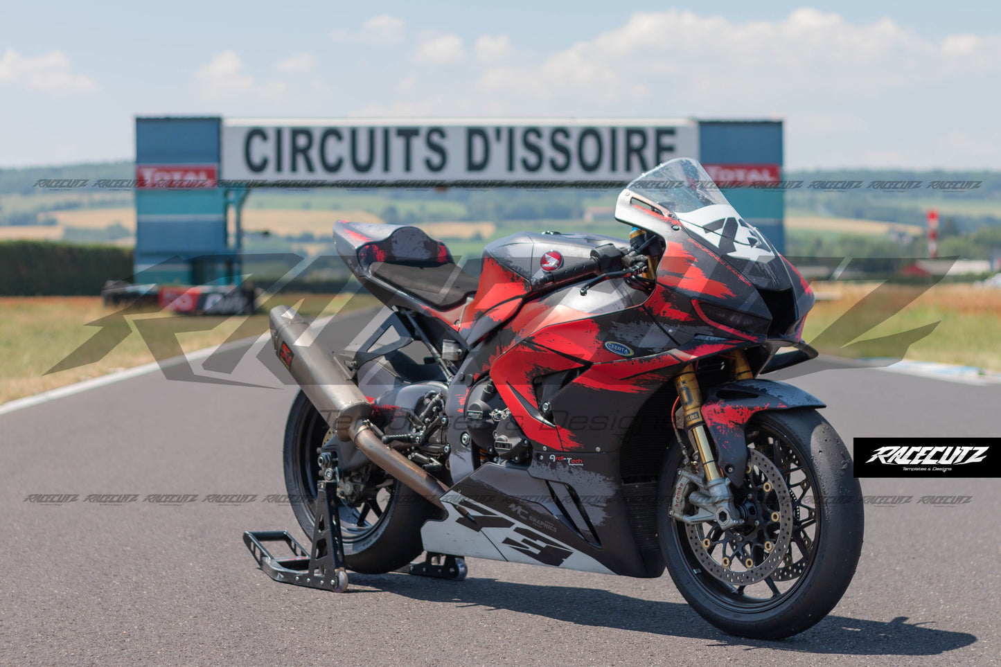 HONDA CBR 1000 RR R 2024-2026 - BLINDER RACING FAIRINGS TEMPLATE
