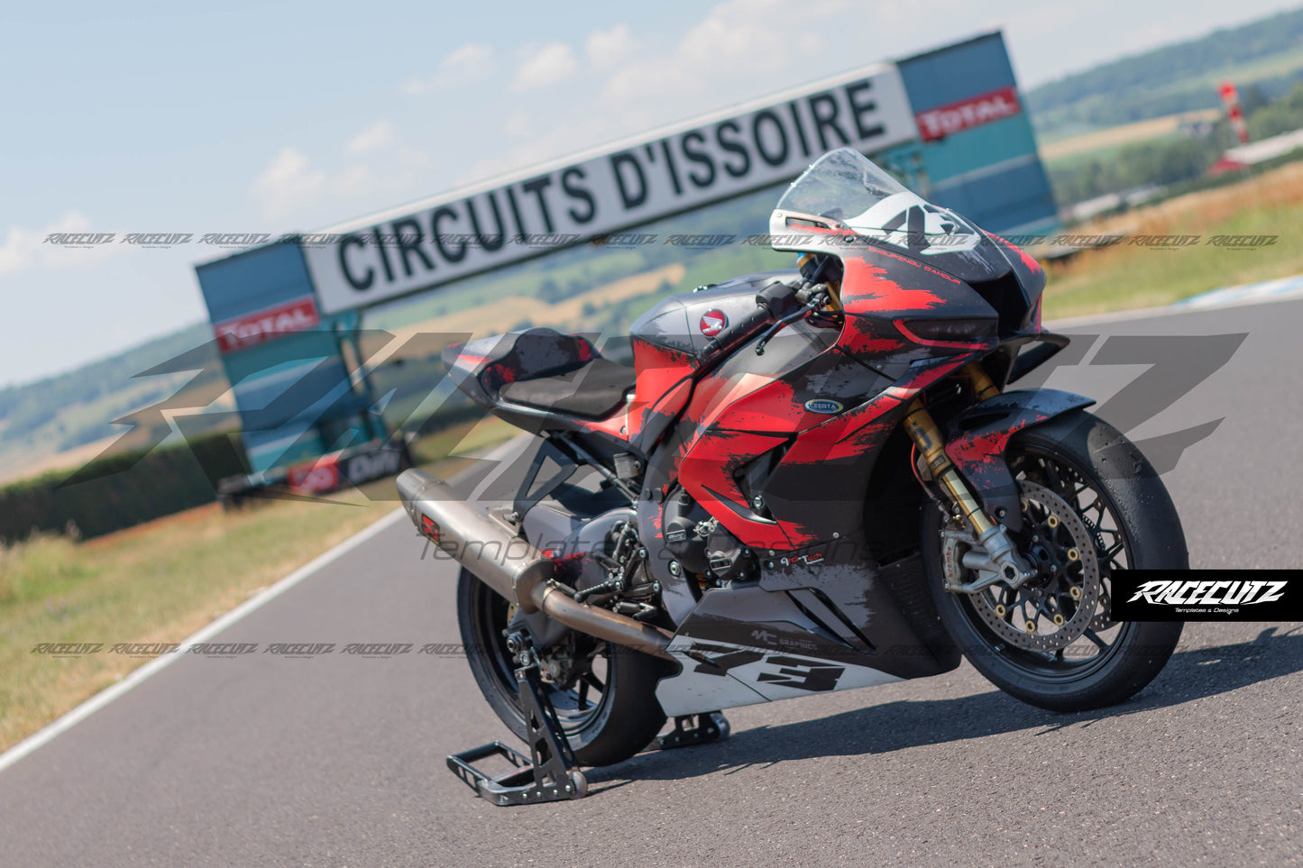 HONDA CBR 1000 RR R 2024-2026 - BLINDER RACING FAIRINGS TEMPLATE