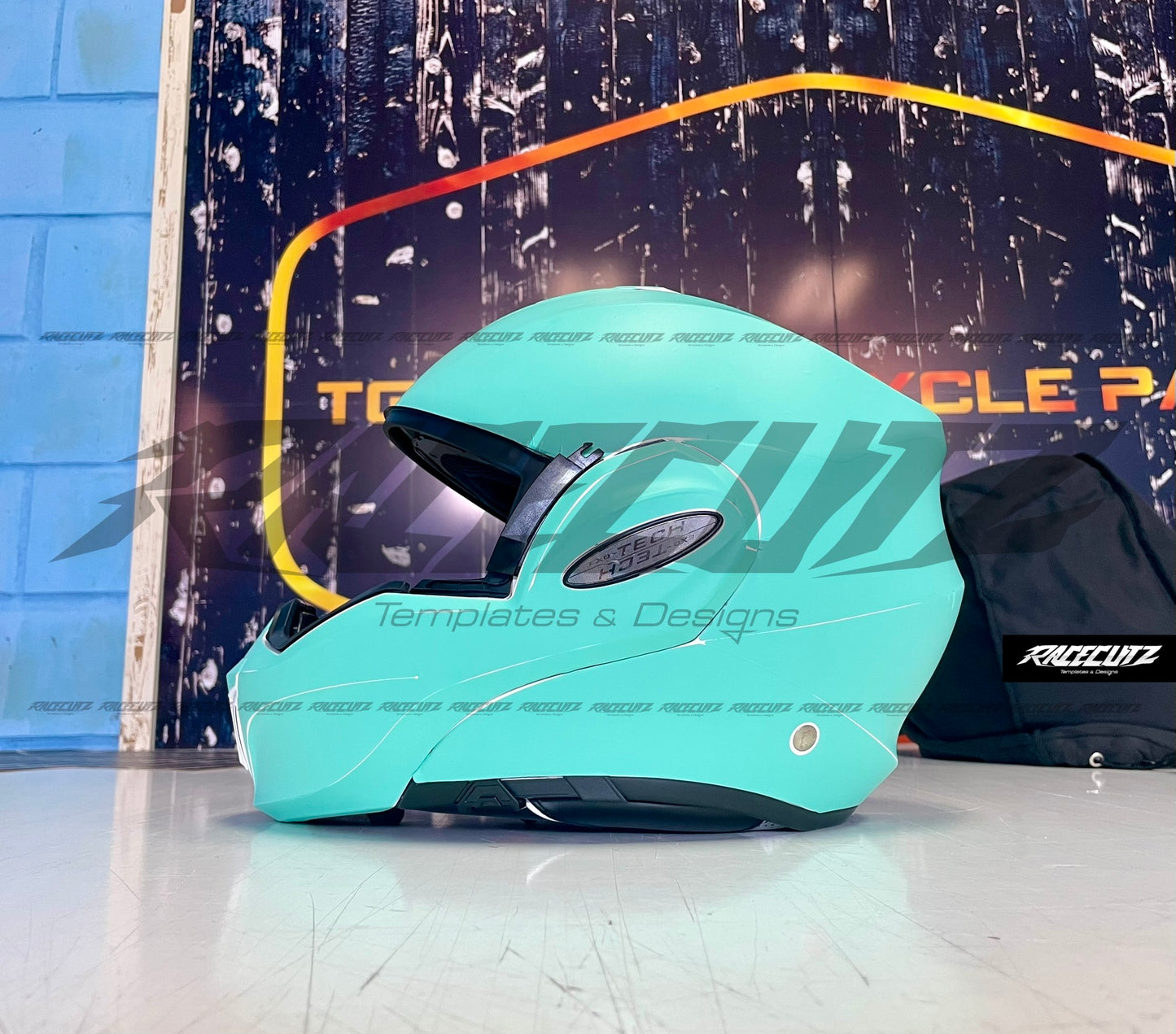 SCORPION EXO TECH EVO - SIZE XSMALL & SMALL & MEDIUM & LARGE TEMPLATE