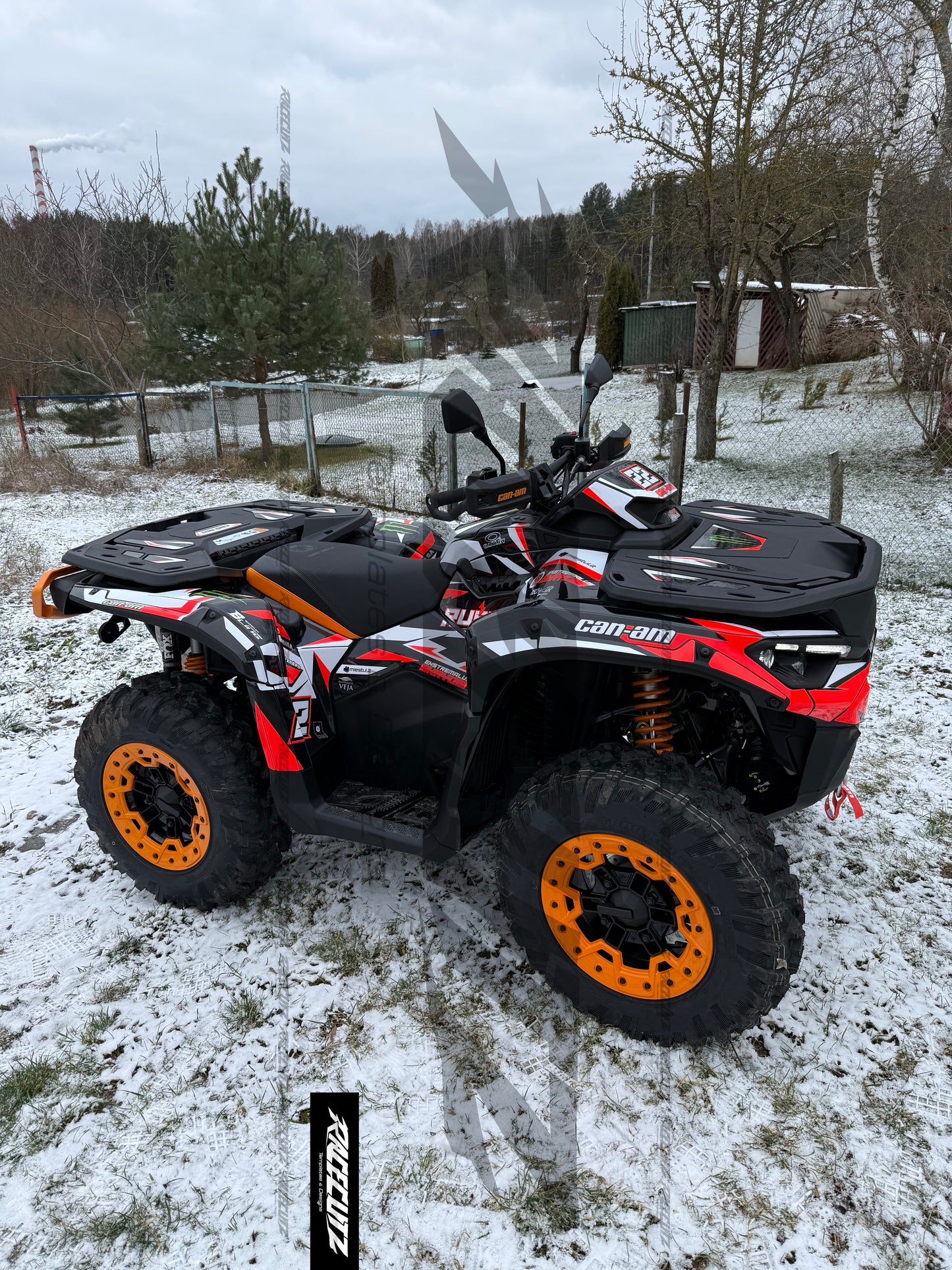 CAN-AM OUTLANDER G3 850+1000R 2025-2026 TEMPLATE