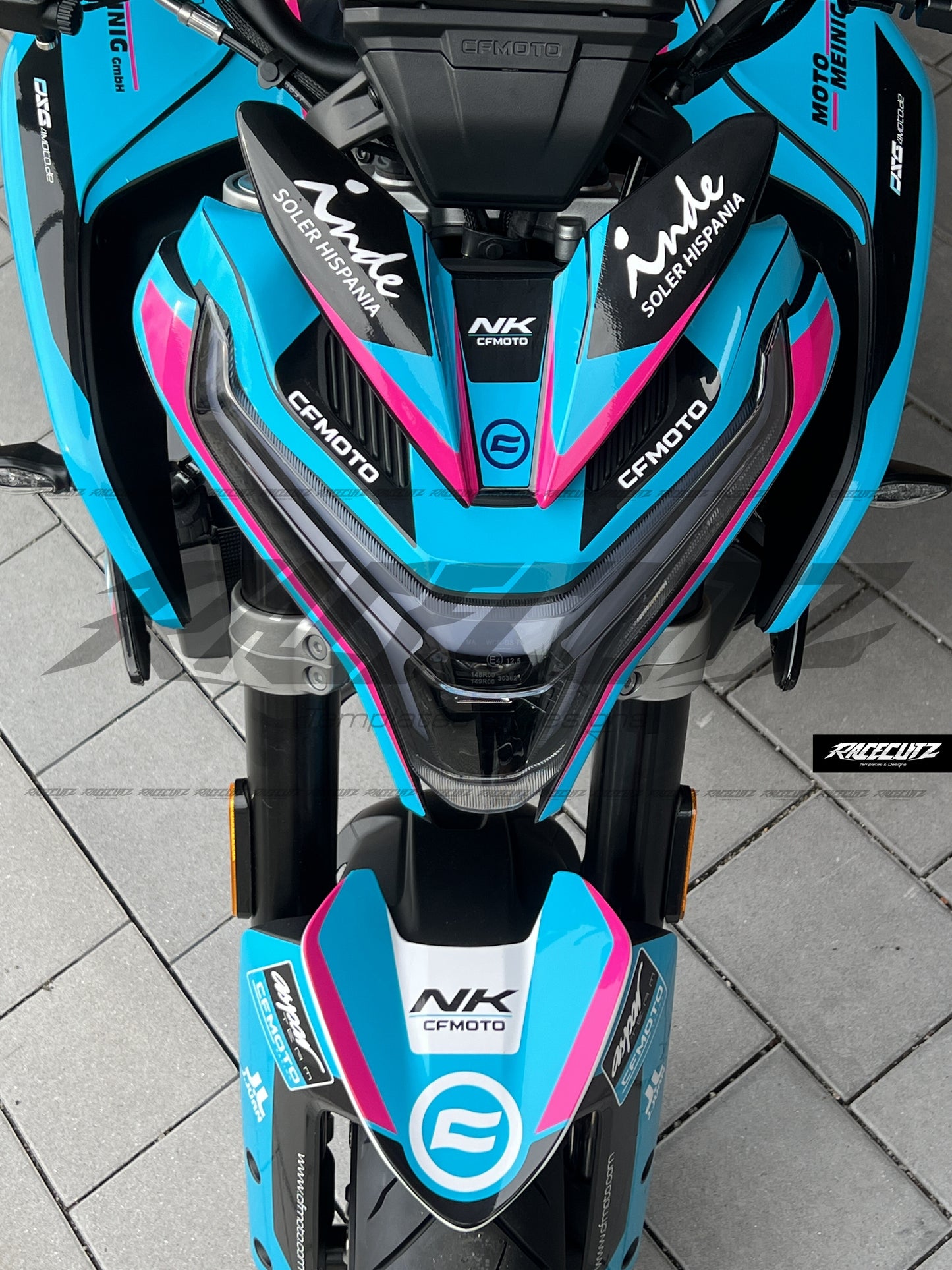 CFMOTO - 800 NK 2023-2026 TEMPLATE