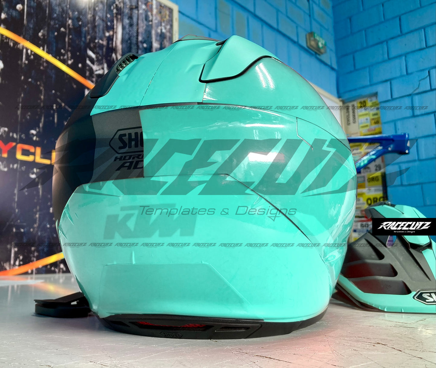 SHOEI HORNET ADV - SIZE XLARGE & XXLARGE TEMPLATE