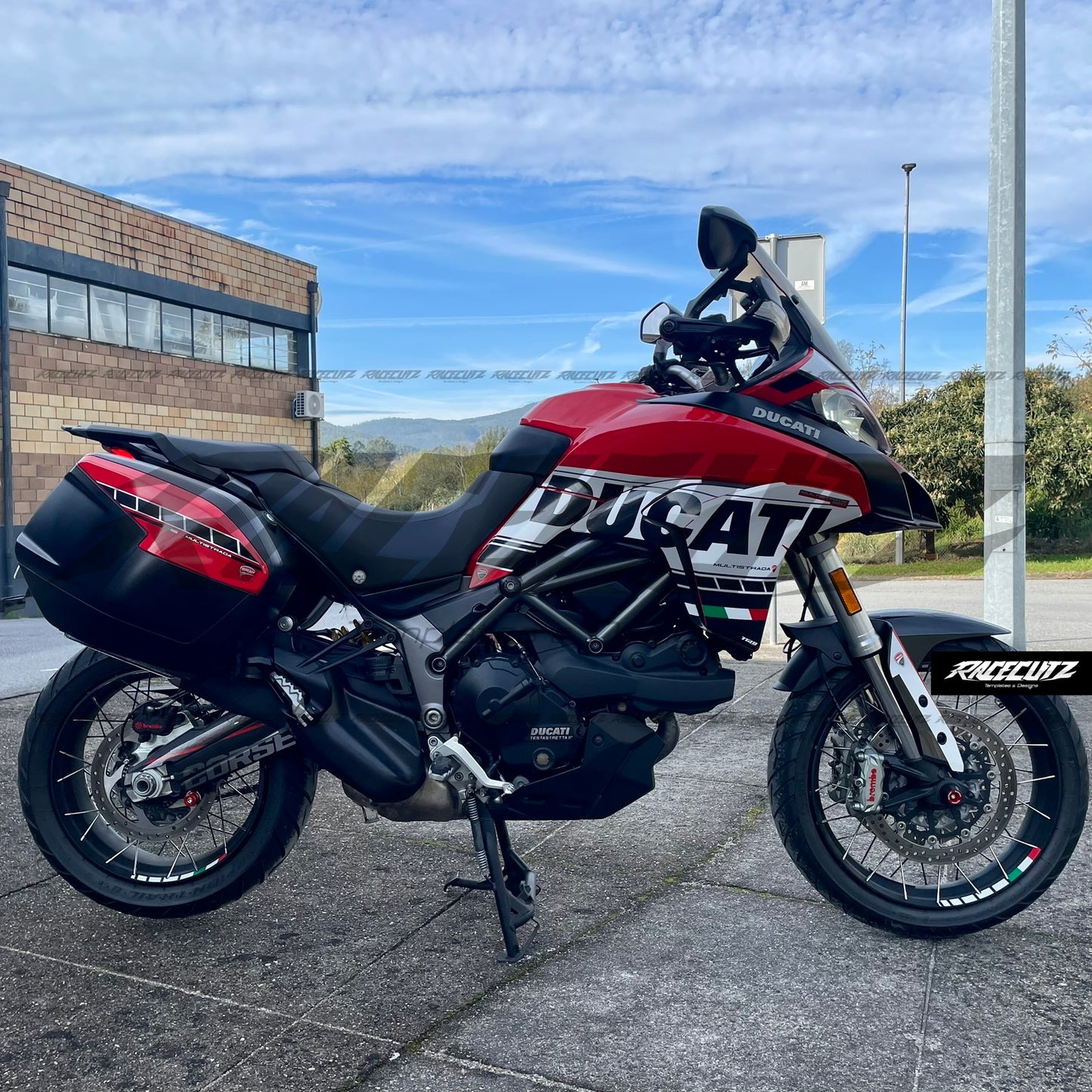 DUCATI MULTISTRADA 950 2017-2021 TEMPLATE