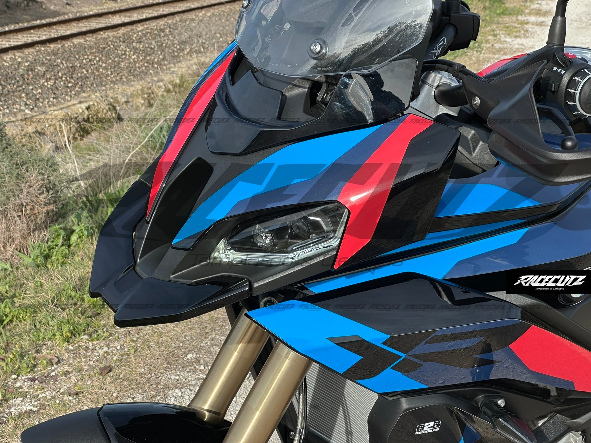 BMW S 1000RR (2023–2024) Template Vector Files – EPS, PDF, CDR Formats – Design Ready
