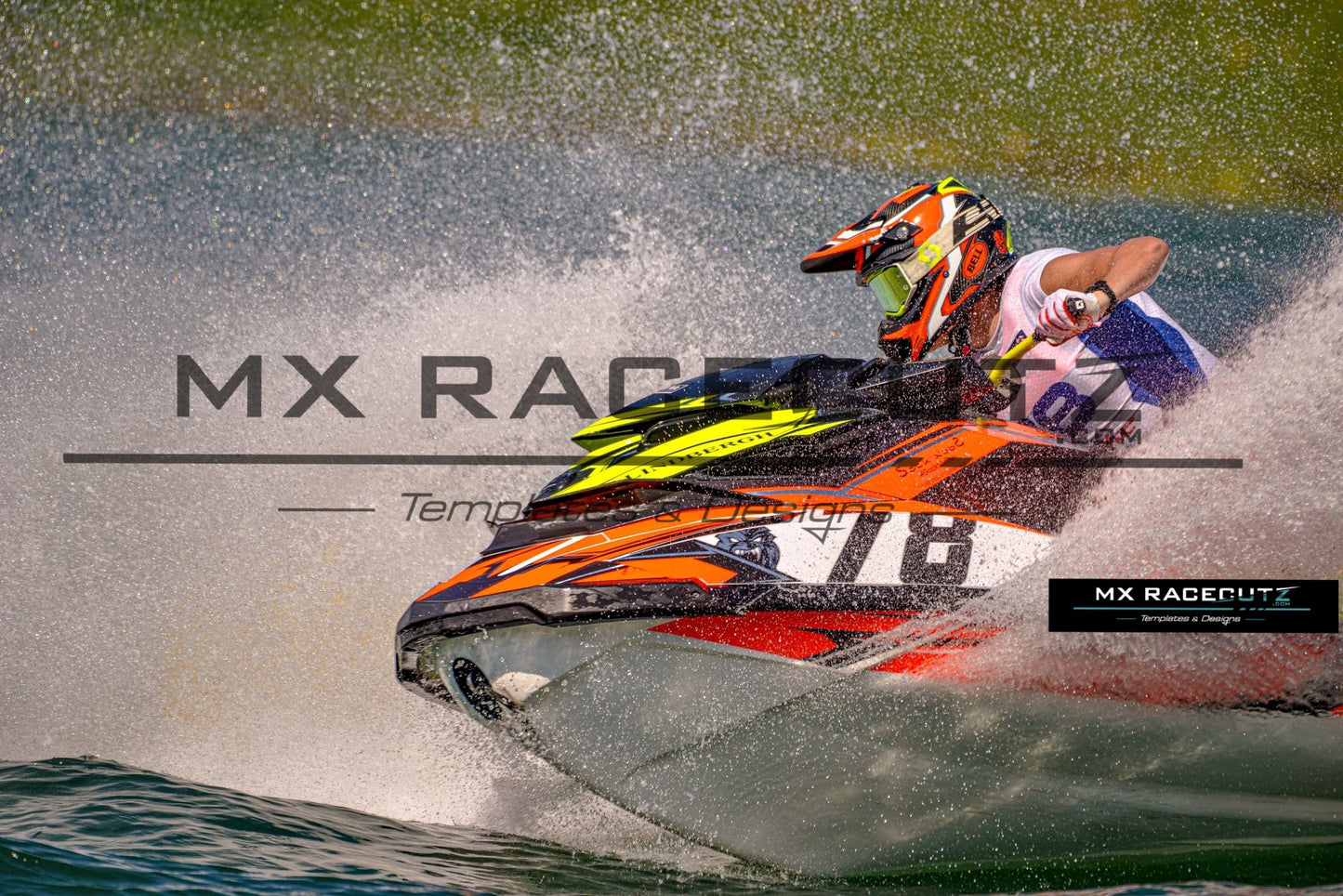 SEADOO RXP-X 2014-2020 TEMPLATE