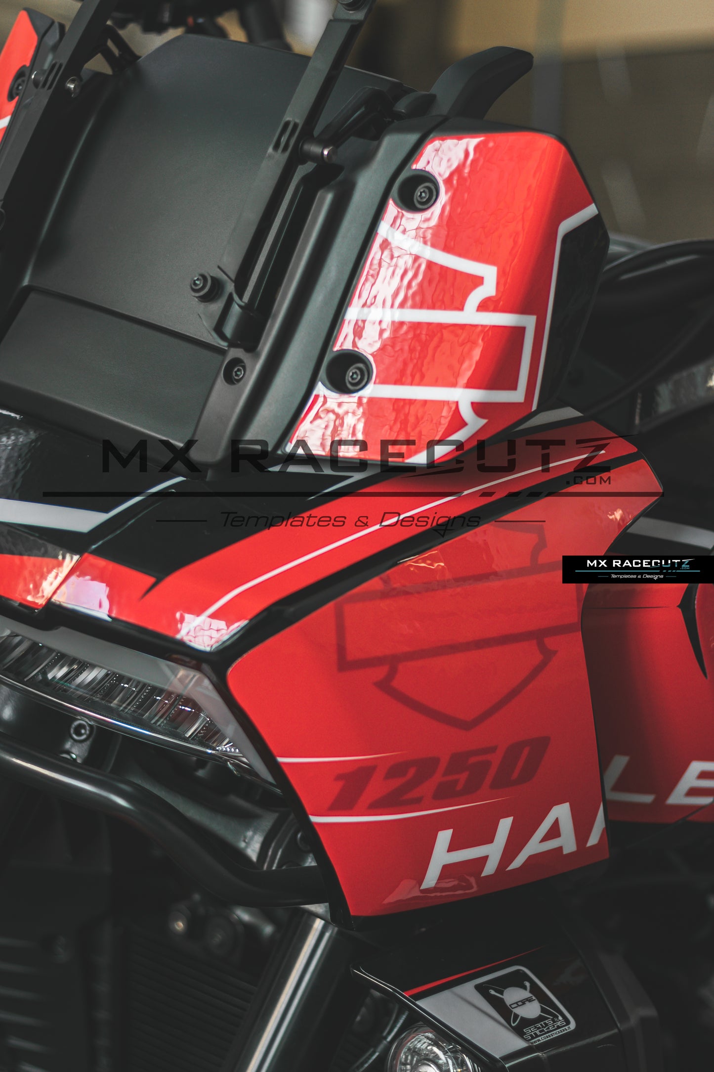 HARLEY DAVIDSON - PAN AMERICA 1250 - TEMPLATE