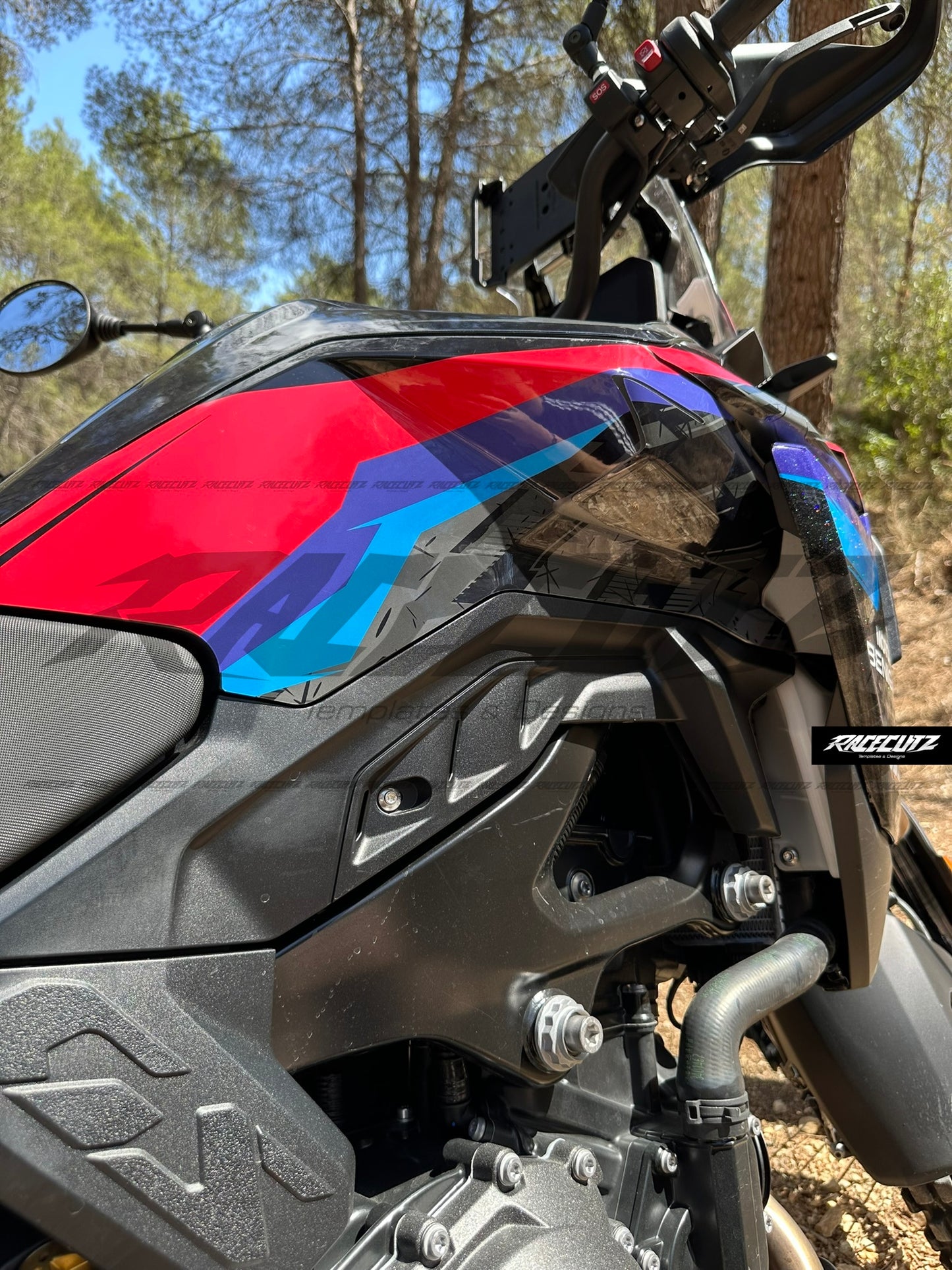 BMW F 900 GS 2024-2026 TEMPLATE