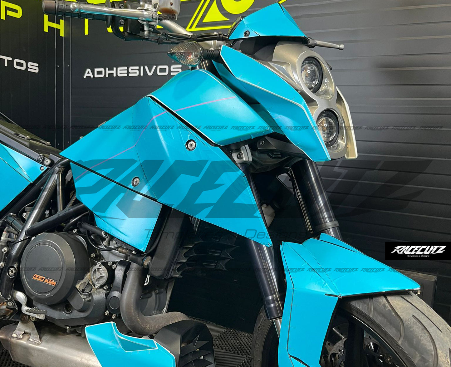 KTM 690 DUKE 2008-2011 TEMPLATE