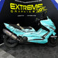 YAMAHA TMAX 500 2008-2011 TEMPLATE