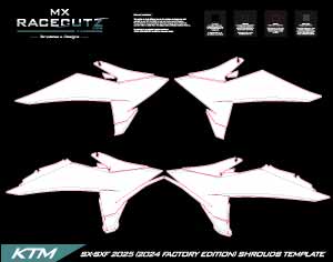 KTM SX-SXF 2025-2026 (2024 FACTORY EDITION) & EXC & XC-W & XCF-W