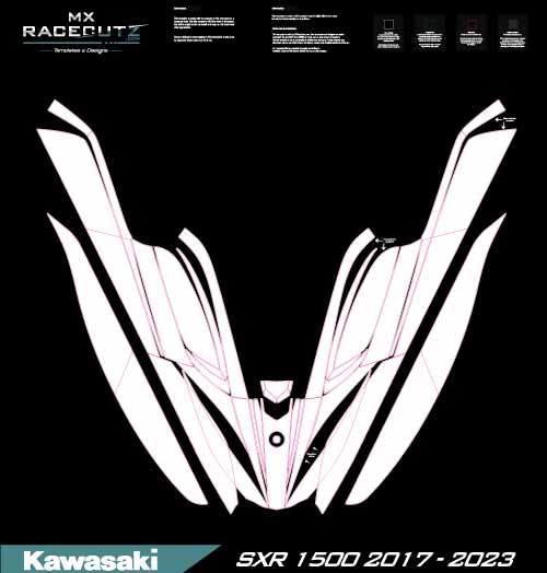 KAWASAKI SX-R 1500 & SX-R 160 2017-2026 TEMPLATE