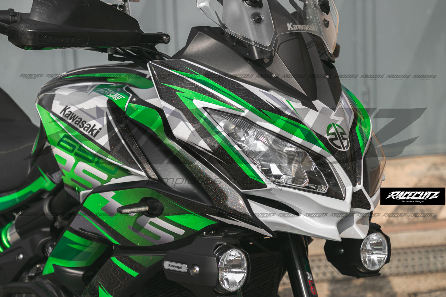 KAWASAKI VERSYS 650 2015-2021 TEMPLATE