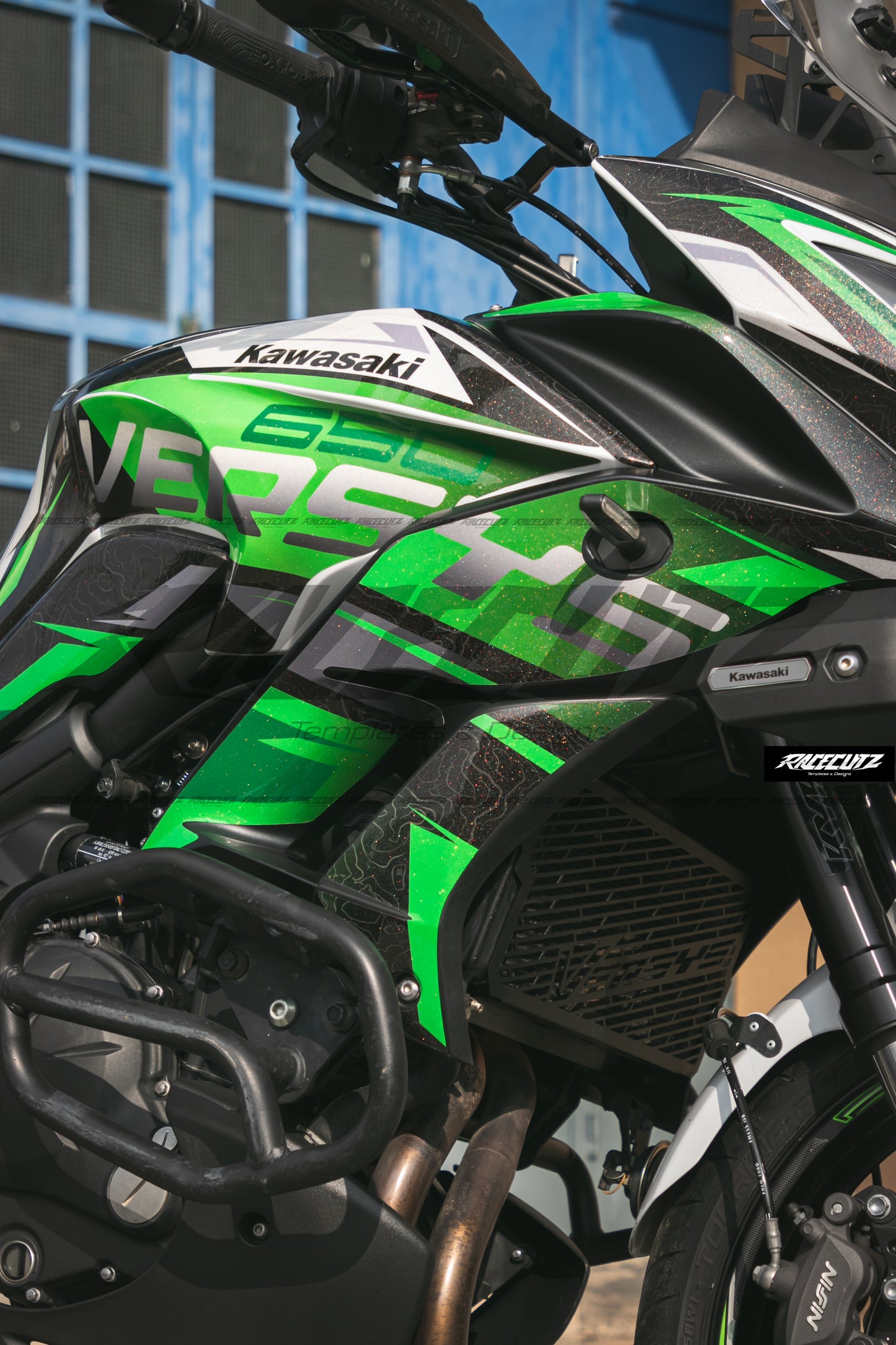 KAWASAKI VERSYS 650 2015-2021 TEMPLATE
