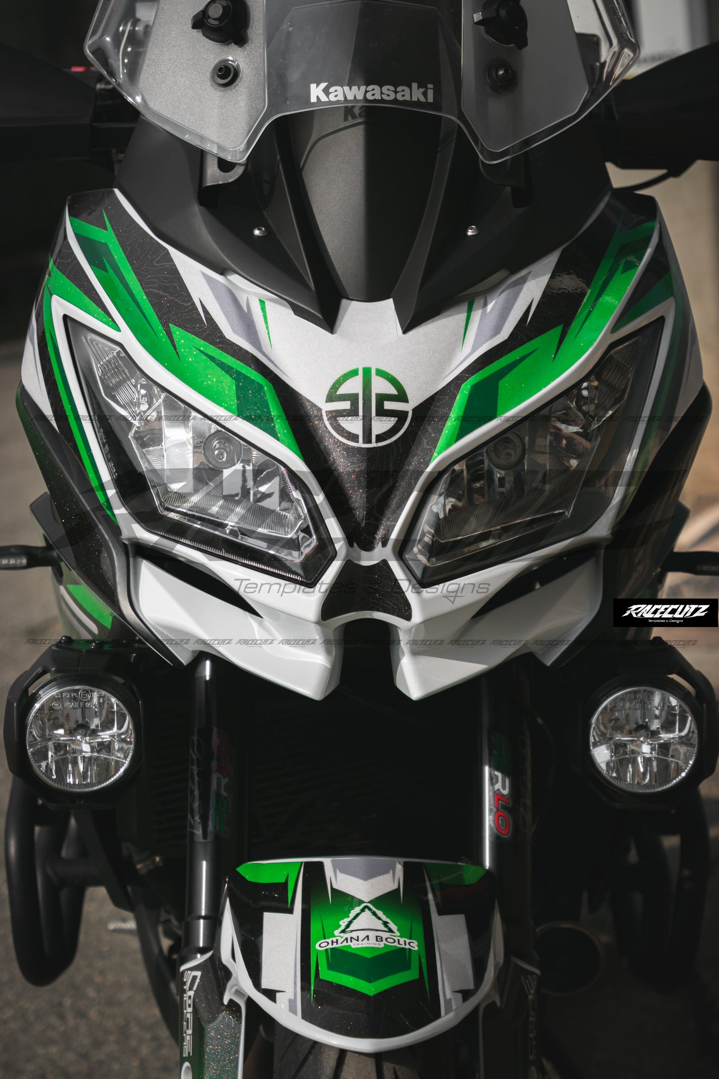 KAWASAKI VERSYS 650 2015-2021 TEMPLATE