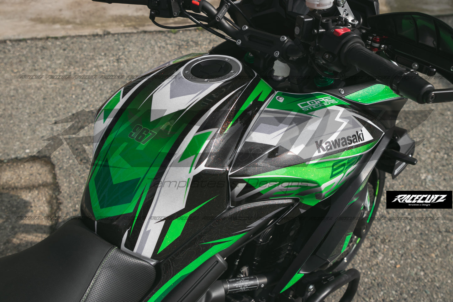 KAWASAKI VERSYS 650 2015-2021 TEMPLATE