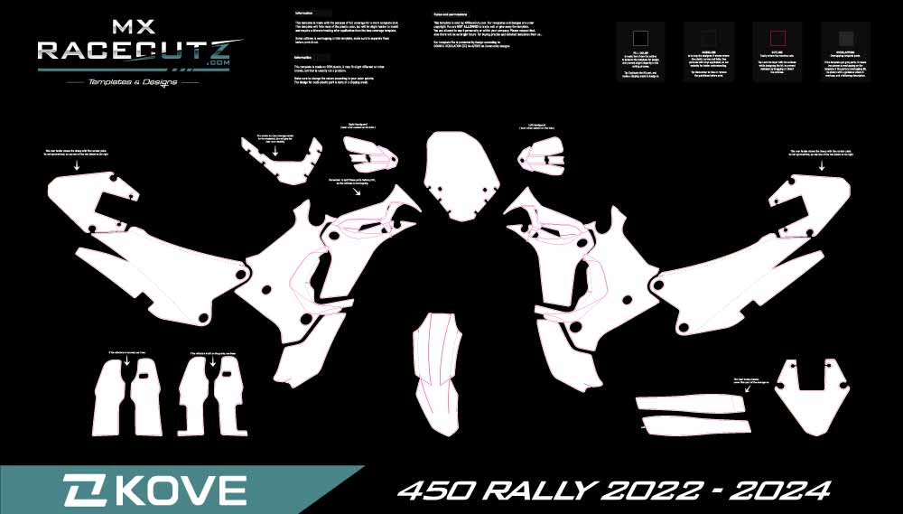 KOVE 450 RALLY 2022-2026 TEMPLATE