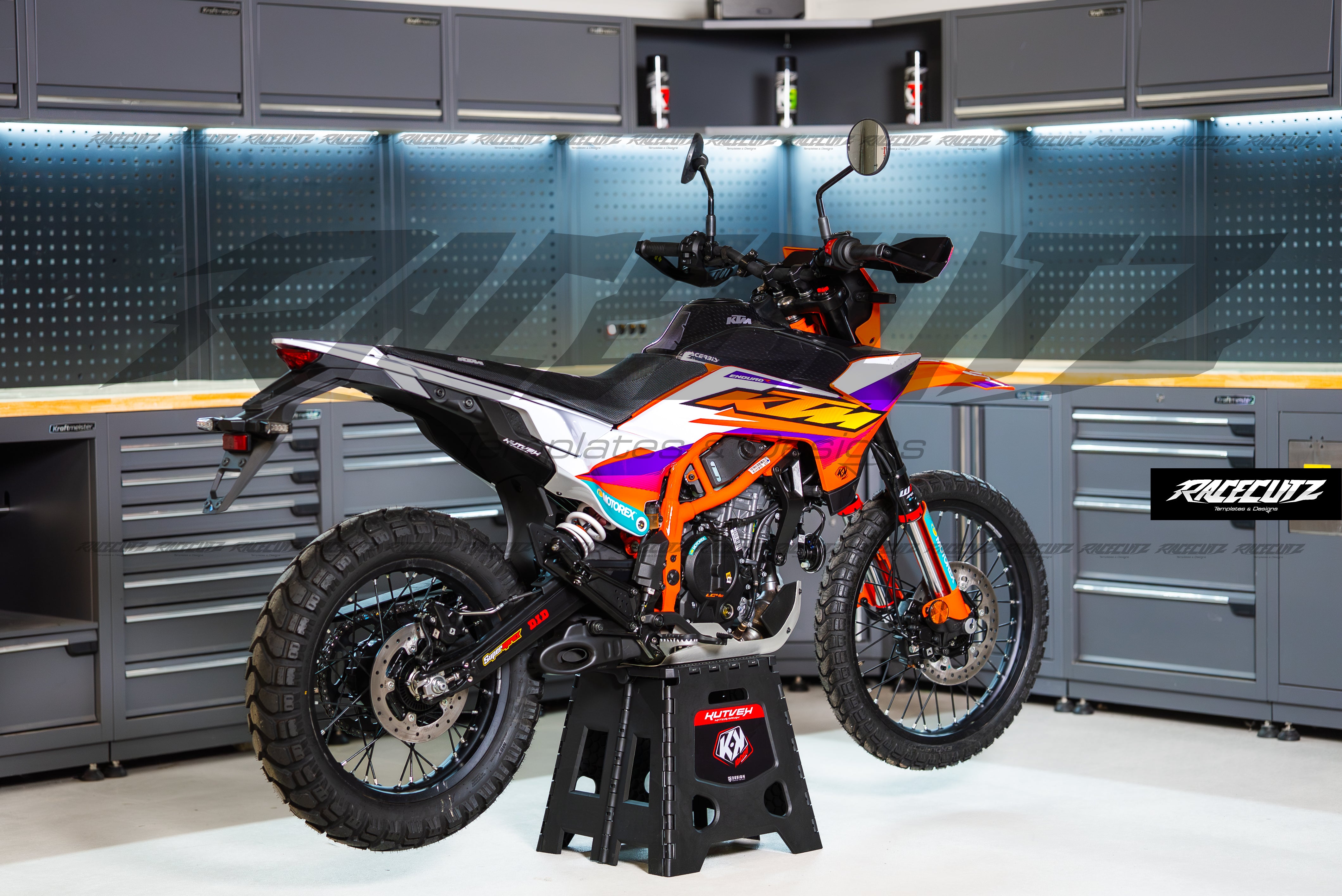 KTM 125 & 390 SMC-R & ENDURO R 2025-2026 TEMPLATE – RaceCutz