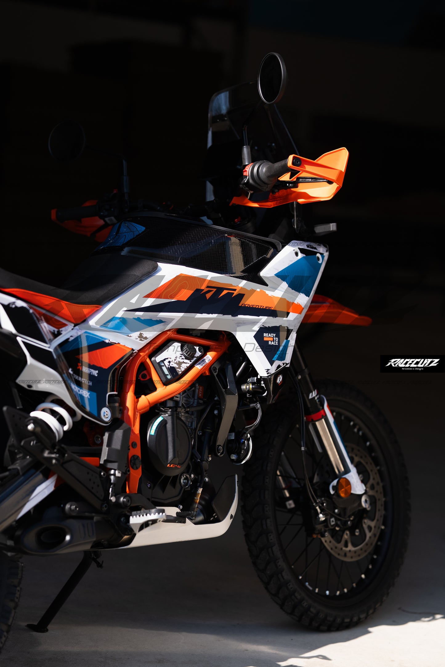 KTM 390 ADVENTURE R 2025-2026 TEMPLATE