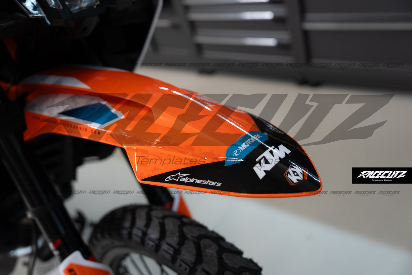 KTM 390 ADVENTURE R 2025-2026 TEMPLATE