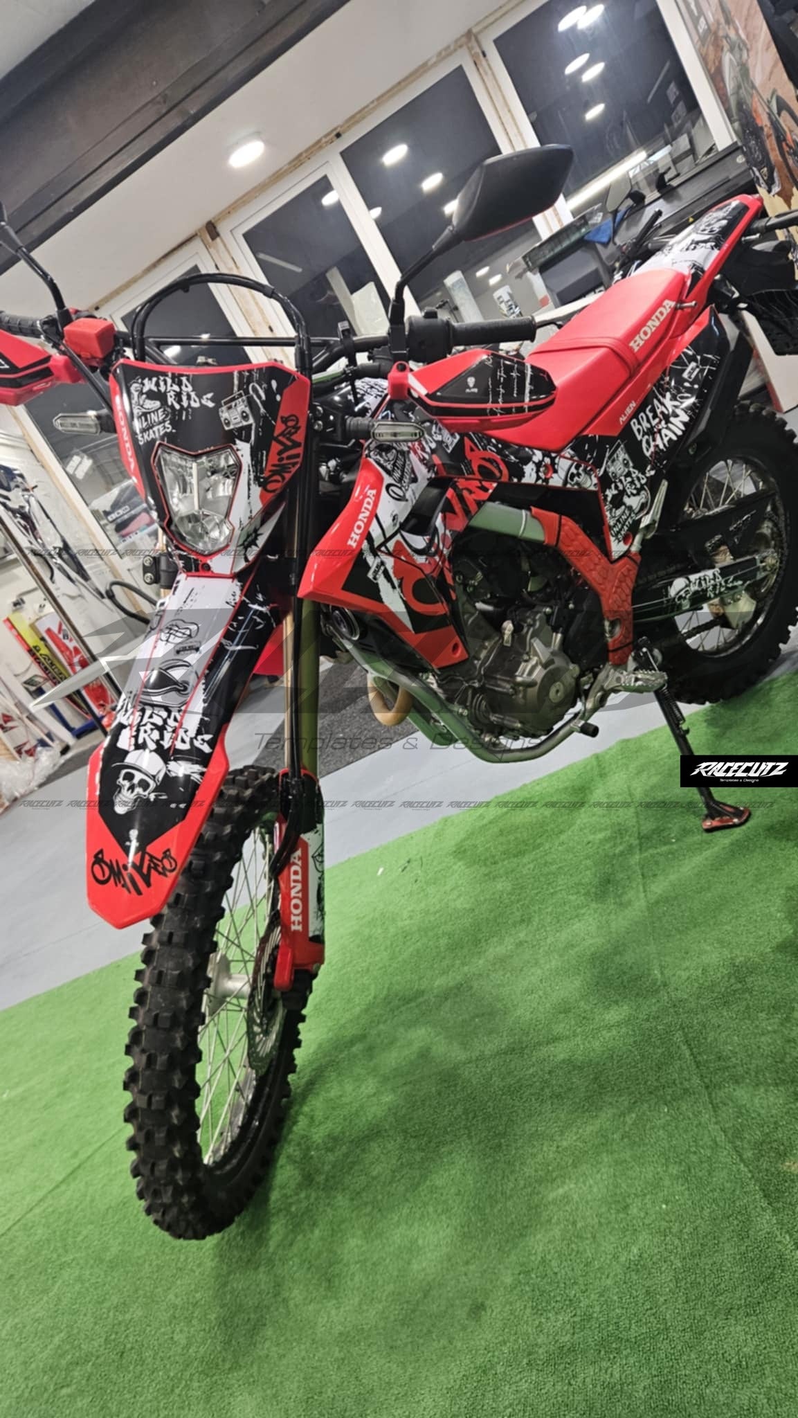 HONDA CRF 250L & 300L 2025-2026 TEMPLATE