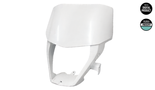 FANTIC XE & XEF 2026 - HEADLIGHT MASK TEMPLATE