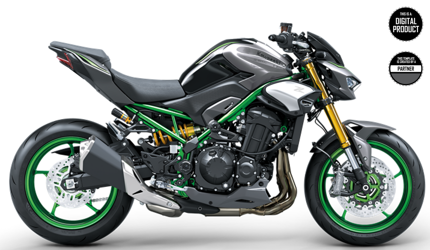 KAWASAKI Z900 2025-2026 TEMPLATE
