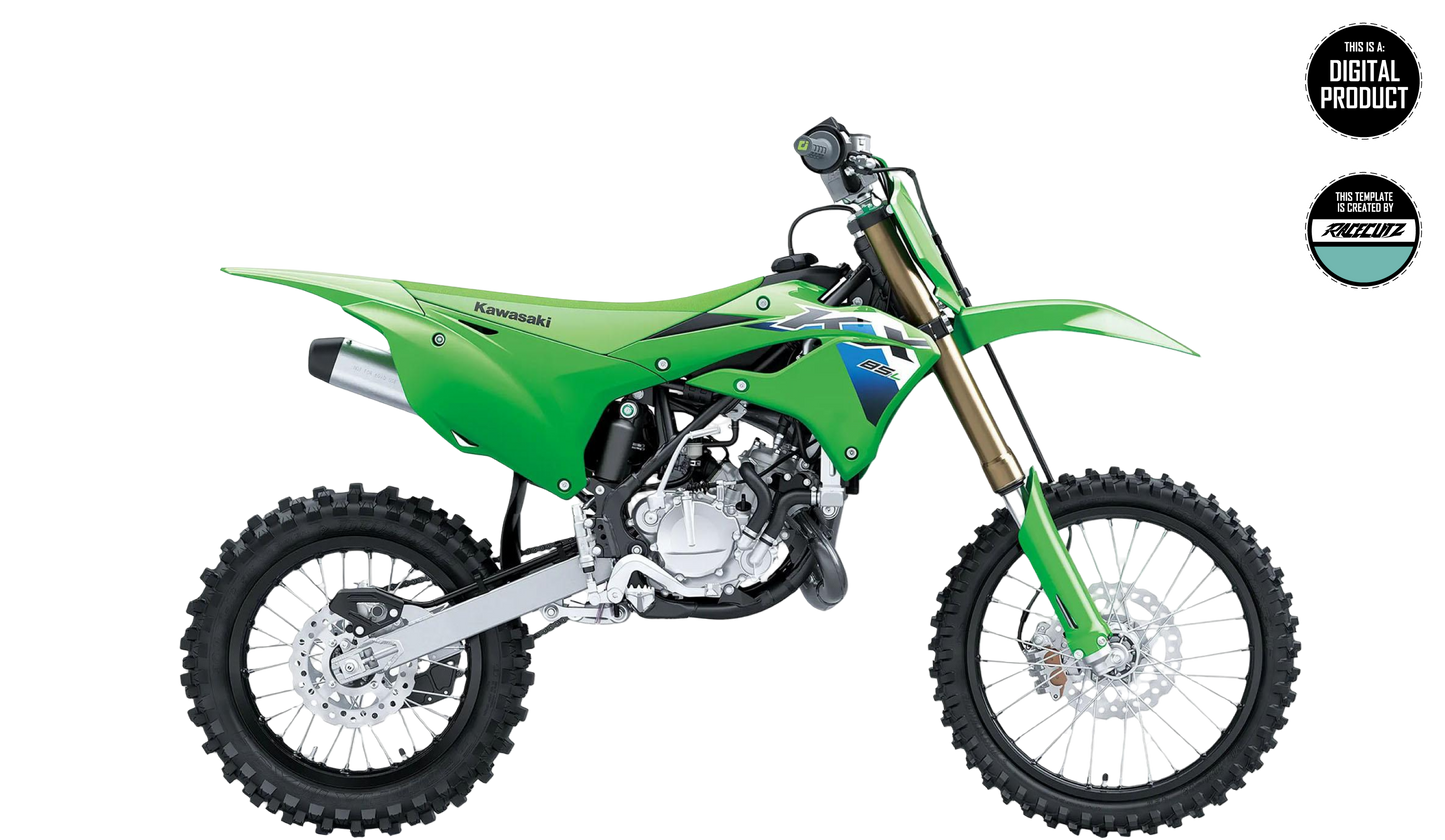 KAWASAKI KX 85 2026 TEMPLATE