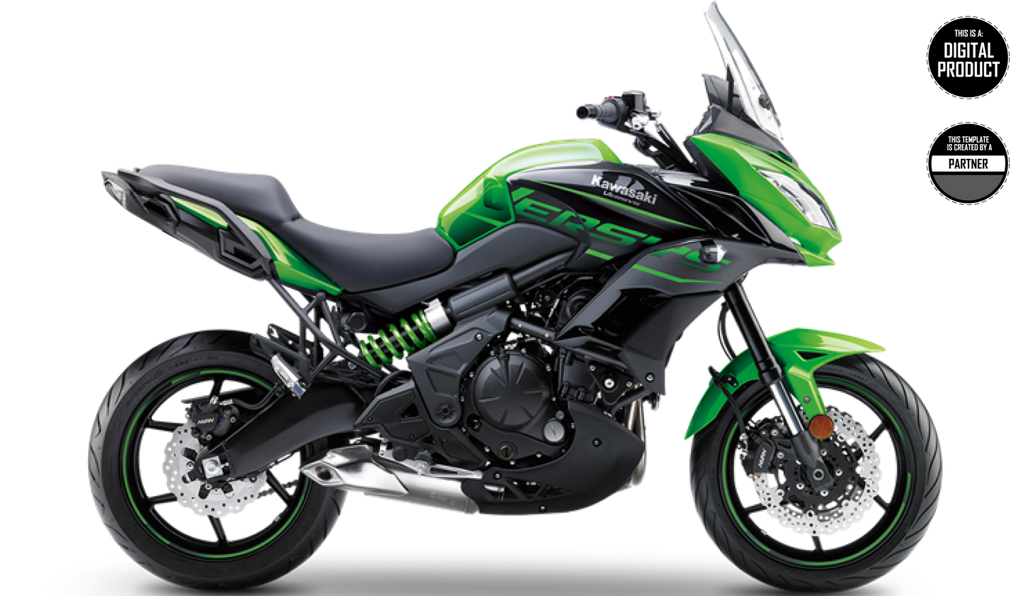 KAWASAKI VERSYS 650 2015-2021 TEMPLATE