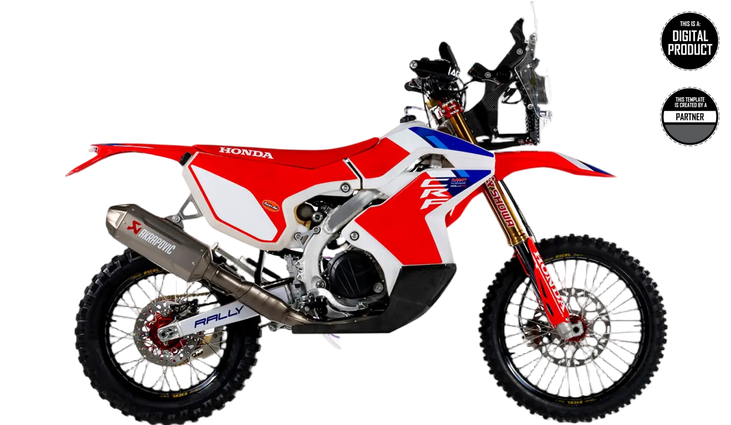 HONDA CRF450RX RALLY 2025 TEMPLATE