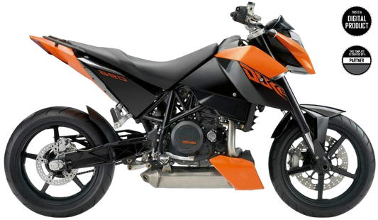 KTM 690 DUKE 2008-2011 TEMPLATE