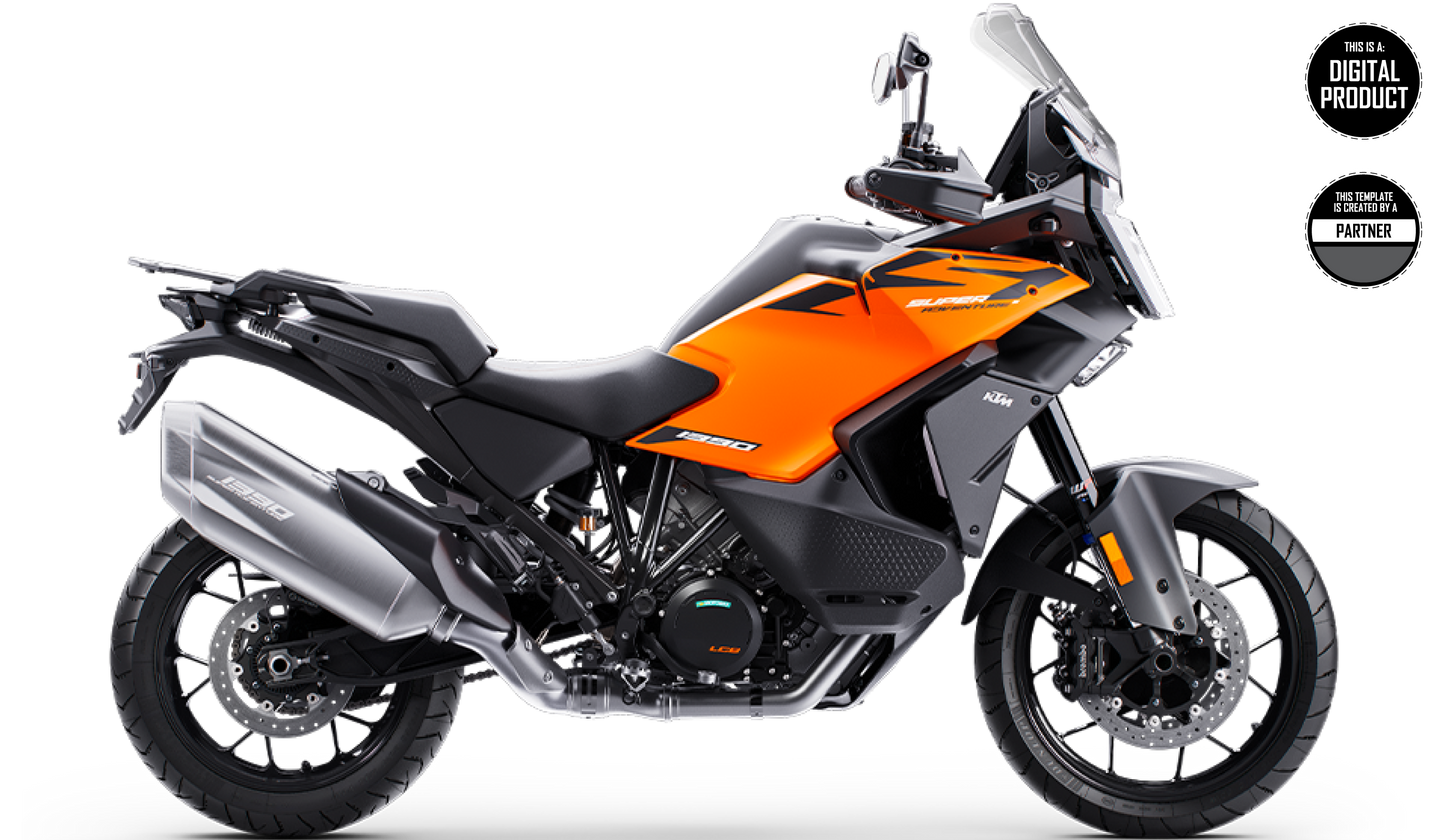 KTM 1390 SUPER ADVENTURE S 2026 TEMPLATE
