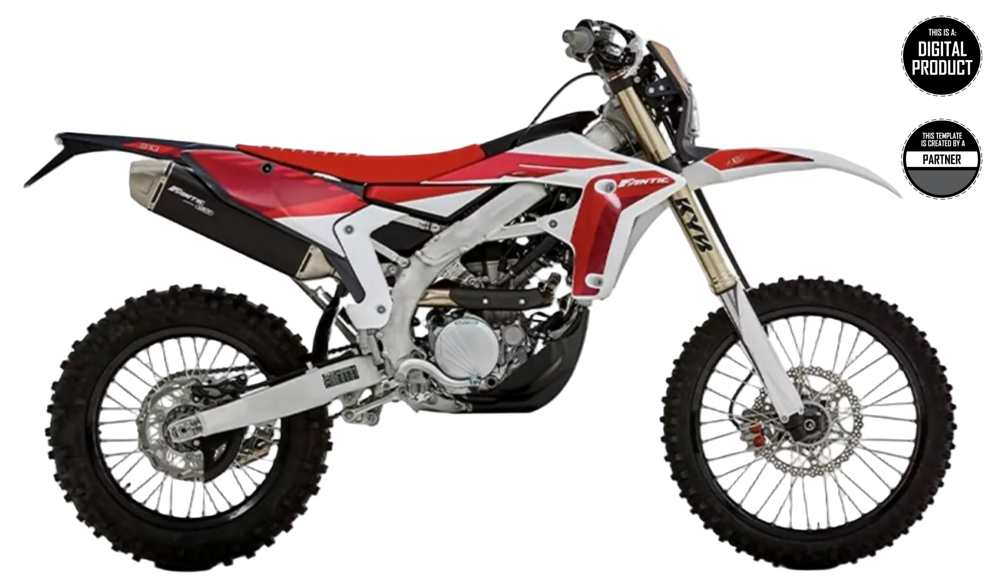 FANTIC XXF 250 2021-2024 & XXF 450 2021-2022 & XEF 250+310+450