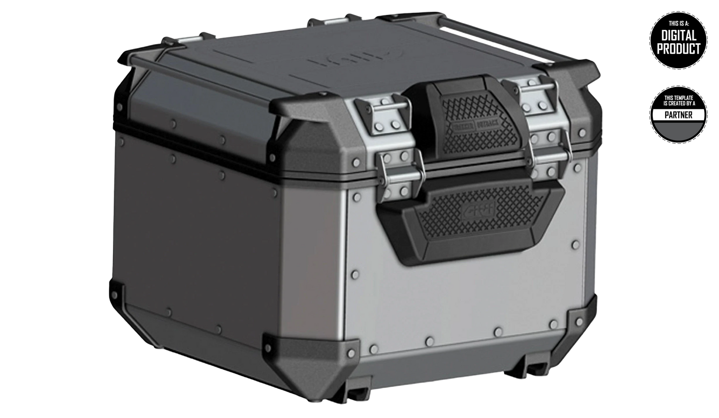 GIVI TREKKER OUTBACK 42L PANNIERS TEMPLATE