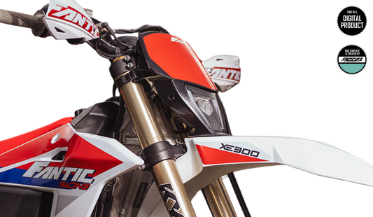 FANTIC XE & XEF 2026 - HEADLIGHT MASK TEMPLATE