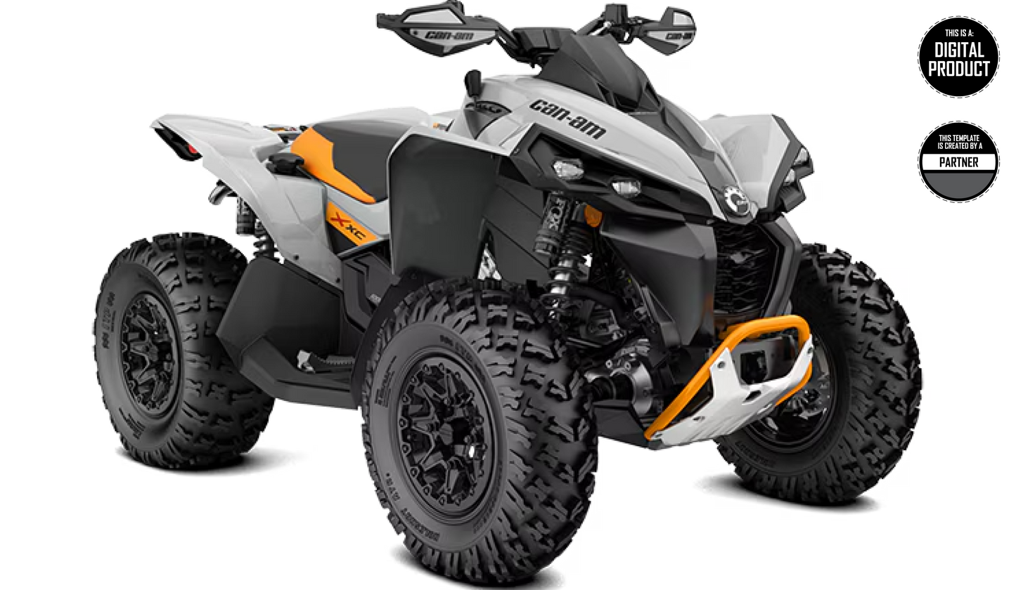 CAN-AM RENEGADE G1 & G2 & G3 + XMR 2005-2026 TEMPLATE
