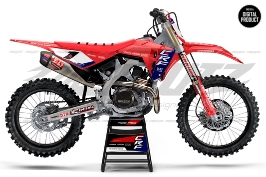 HONDA CRF 250 & 450 2025-2026 - 4 VIEW MOCKUP