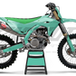 KAWASAKI KX 450 2024-2026 & KX 250 2025-2026 - 4 VIEW MOCKUP
