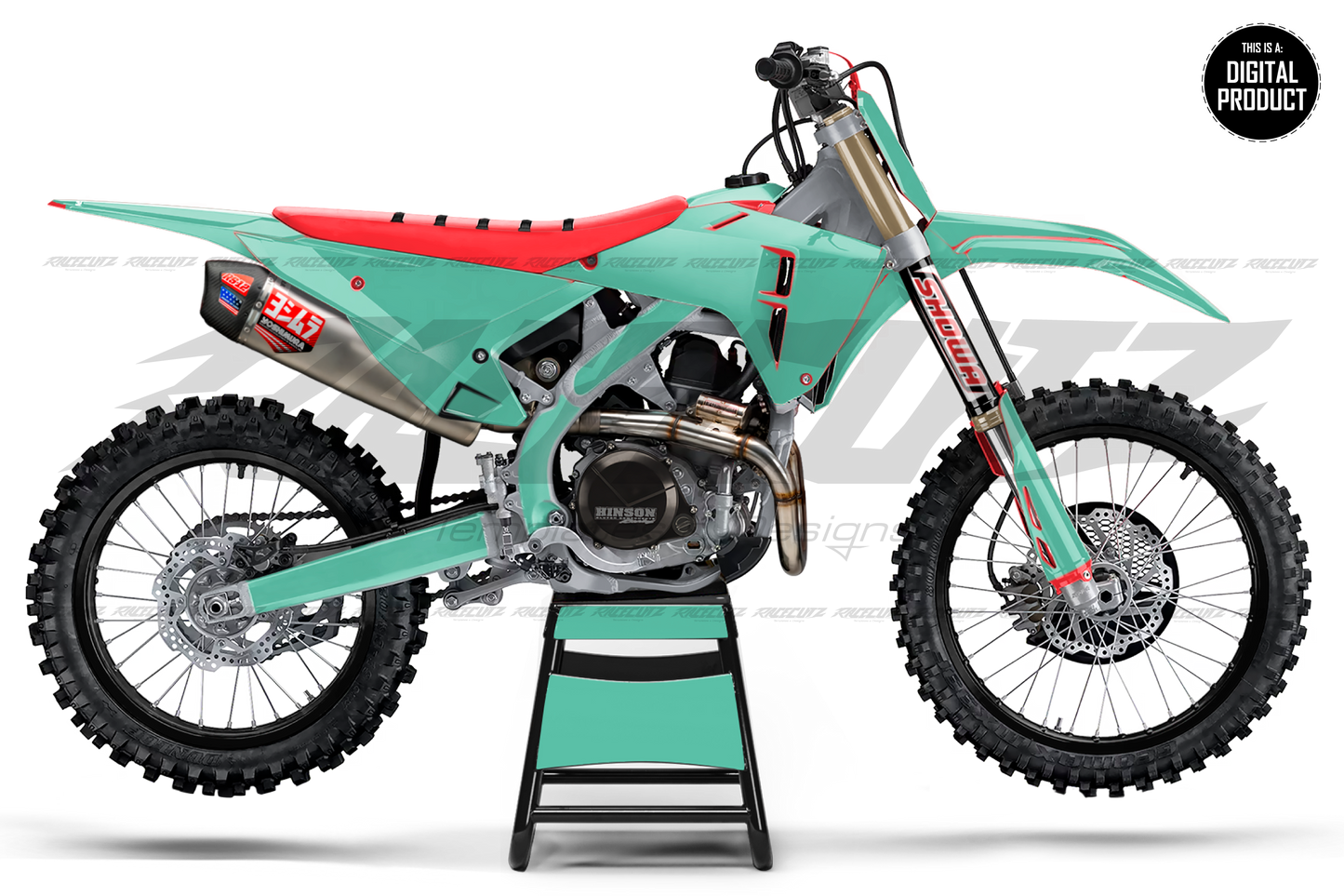 HONDA CRF 250 & 450 2025-2026 - 4 VIEW MOCKUP