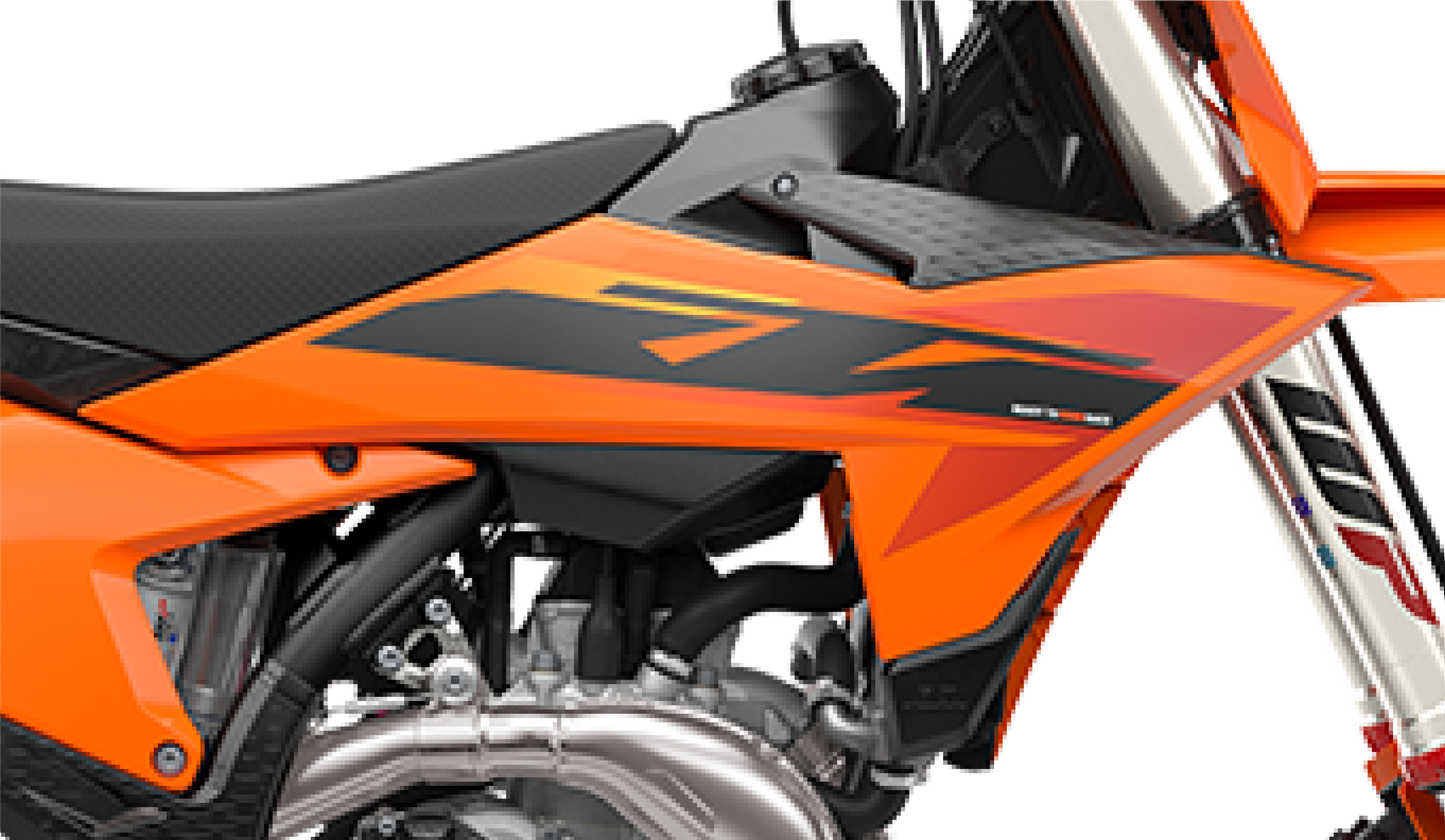 UFO PLASTICS - KTM SX-SXF 2025-2026 (2024 FACTORY EDITION) & EXC & XC-W & XCF-W 2026 SHROUD TEMPLATE