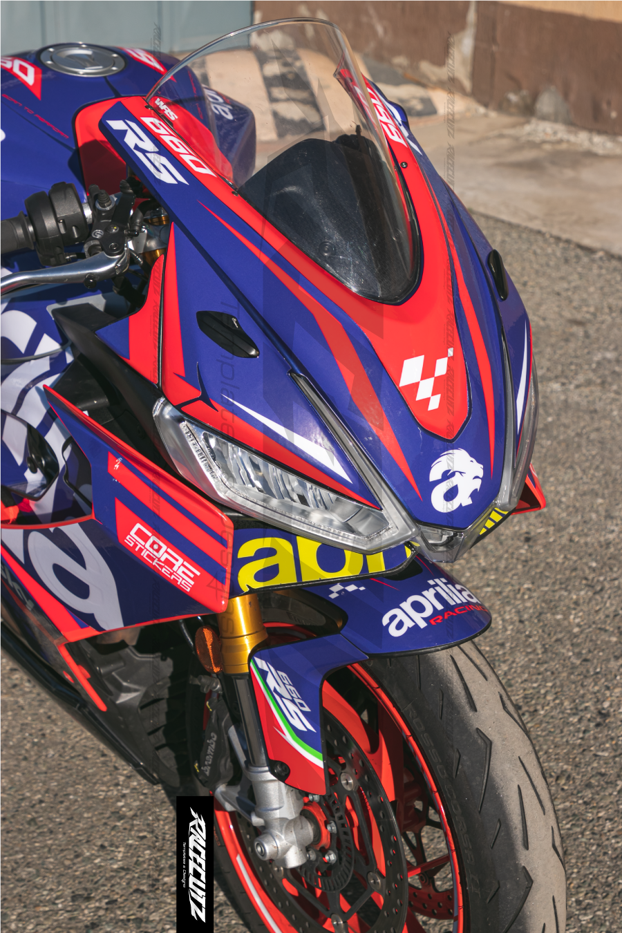 APRILIA RS 660 2020-2024 TEMPLATE