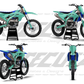 YAMAHA YZ450F 2026 - 4 VIEW MOCKUP