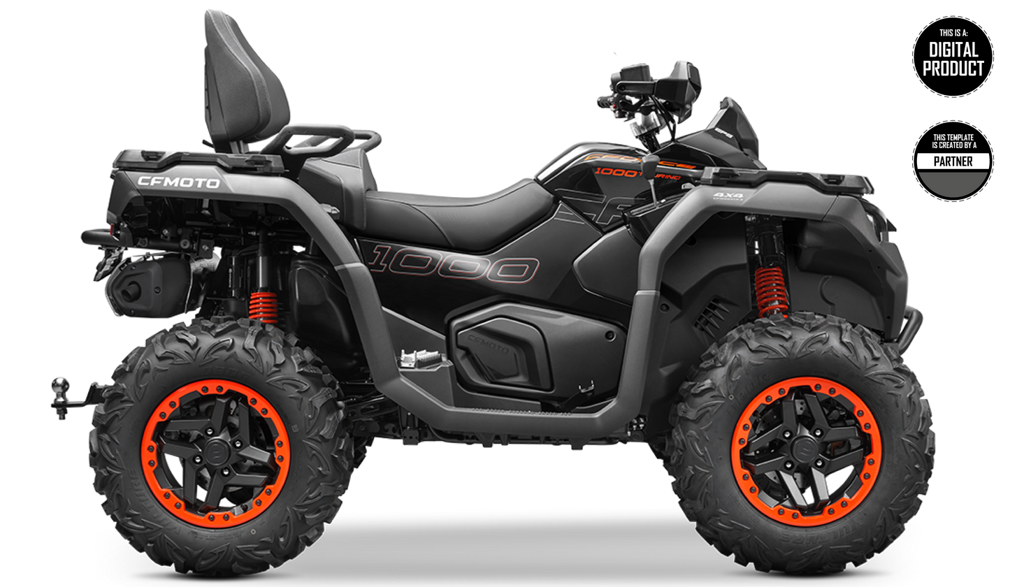 CFMOTO CFORCE 850 & 1000 TOURING/PREMIUM 2024-2026 TEMPLATE