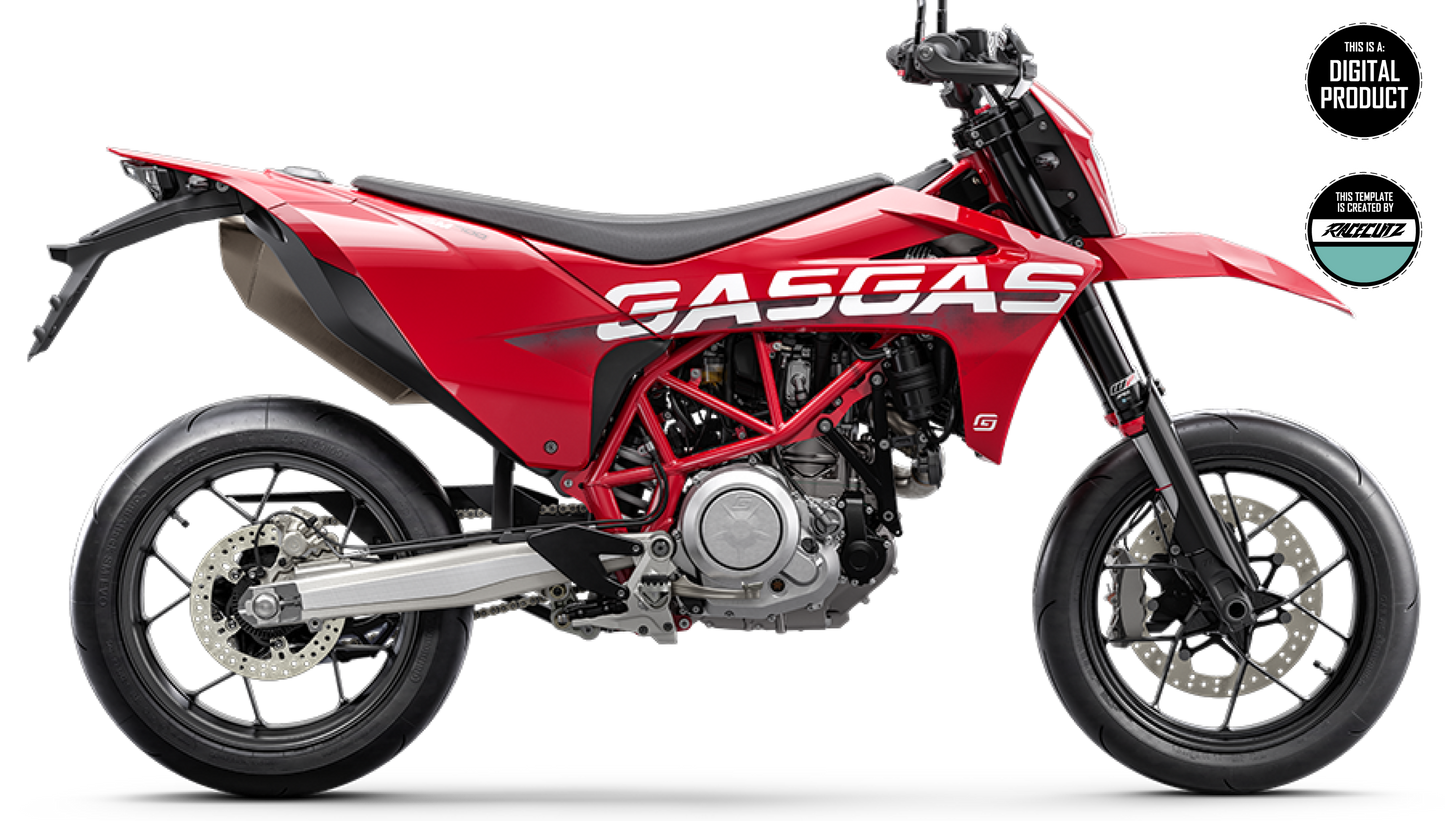 GASGAS SM700 & ES700 2022-2026 TEMPLATE