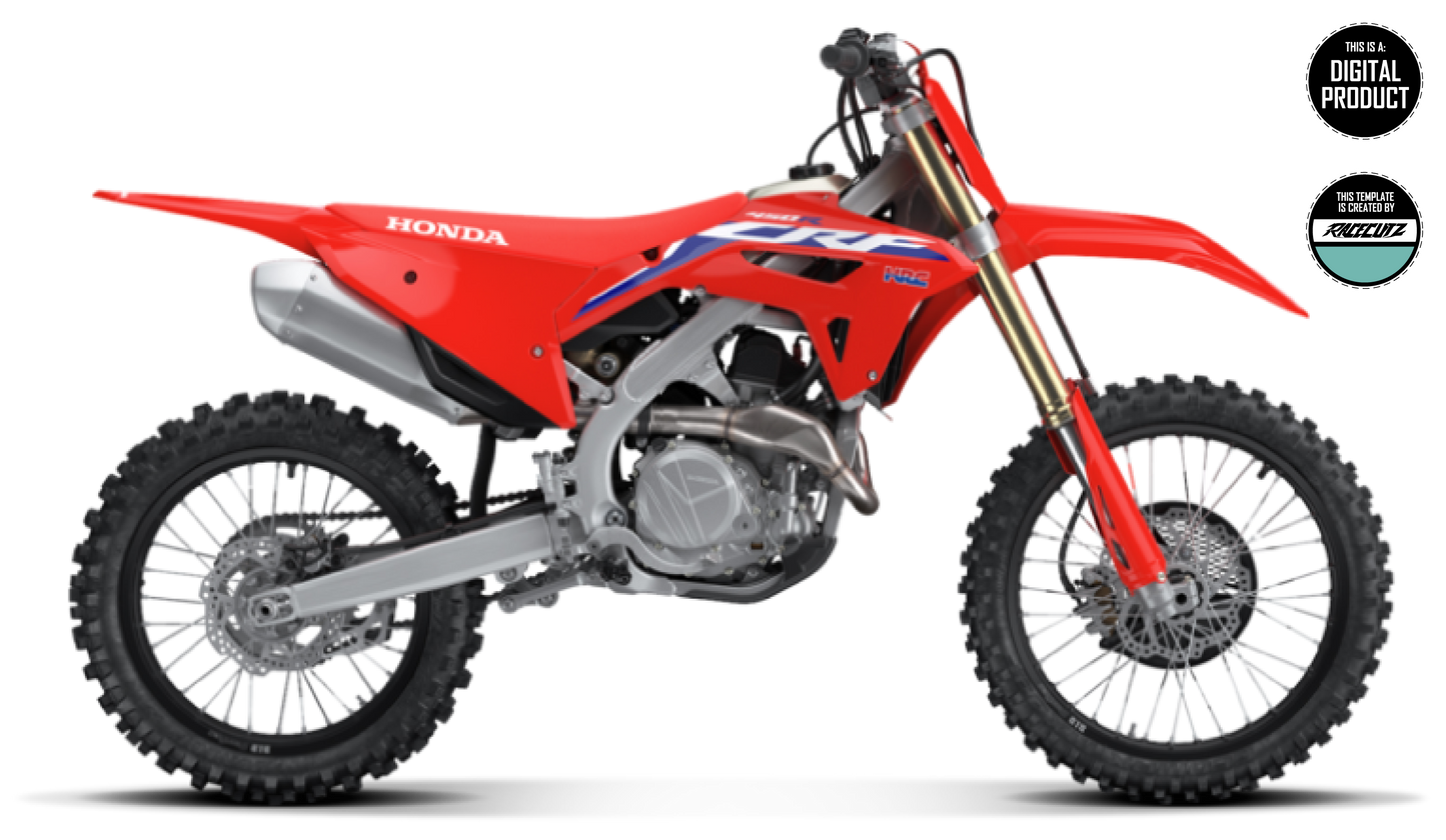 HONDA CRF 250 2022-2024 & CRF 450 2021-2024 - FRAME TEMPLATE
