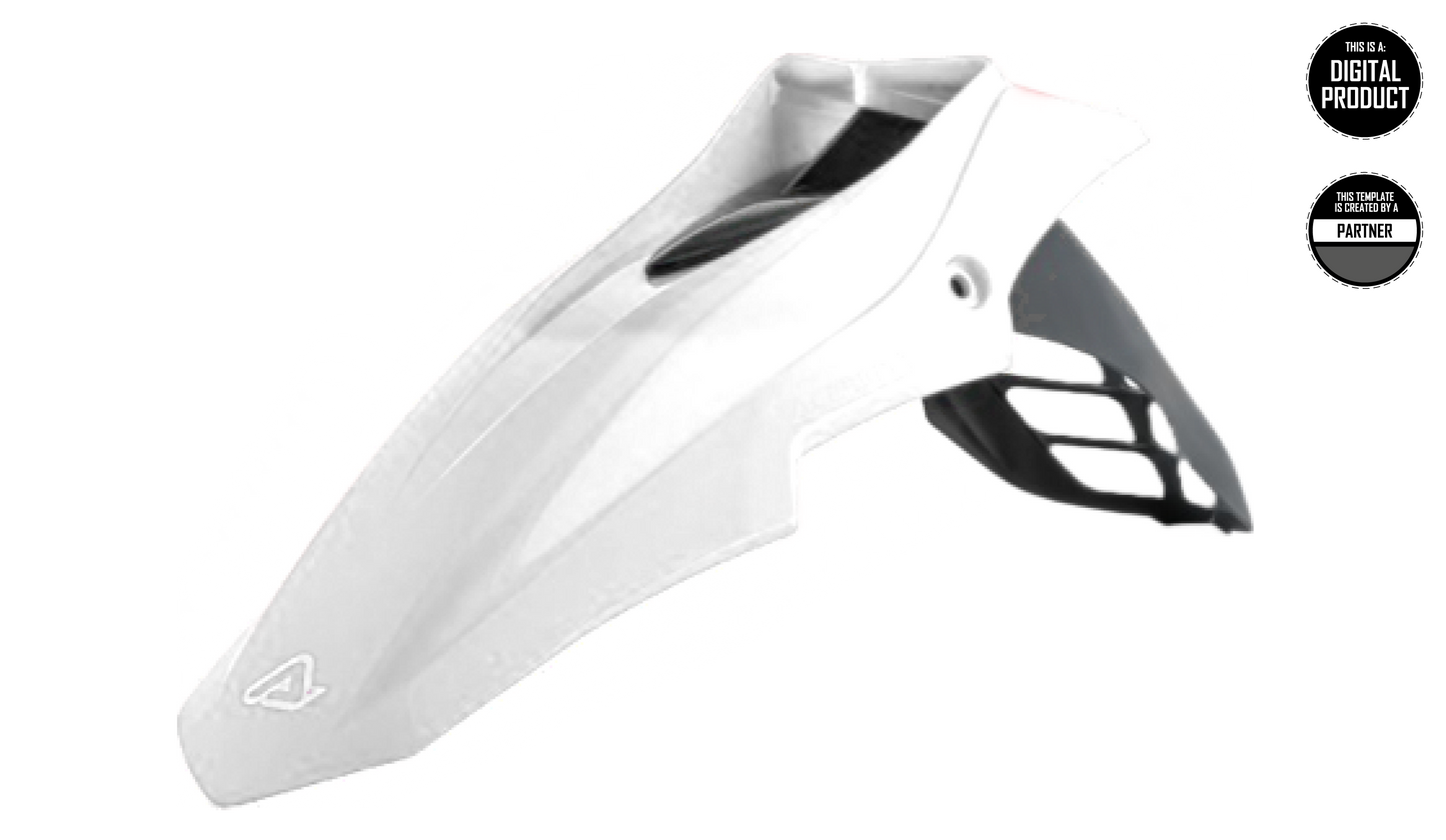 LOOK EPost 専用 エラストマー スペーサー 未開封 ACERBIS EVOLUTION - SUPERMOTO FRONT FENDER TEMPLATE – RaceCutz