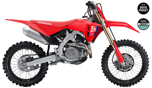 HONDA CRF 250 & 450 2025-2026 TEMPLATE