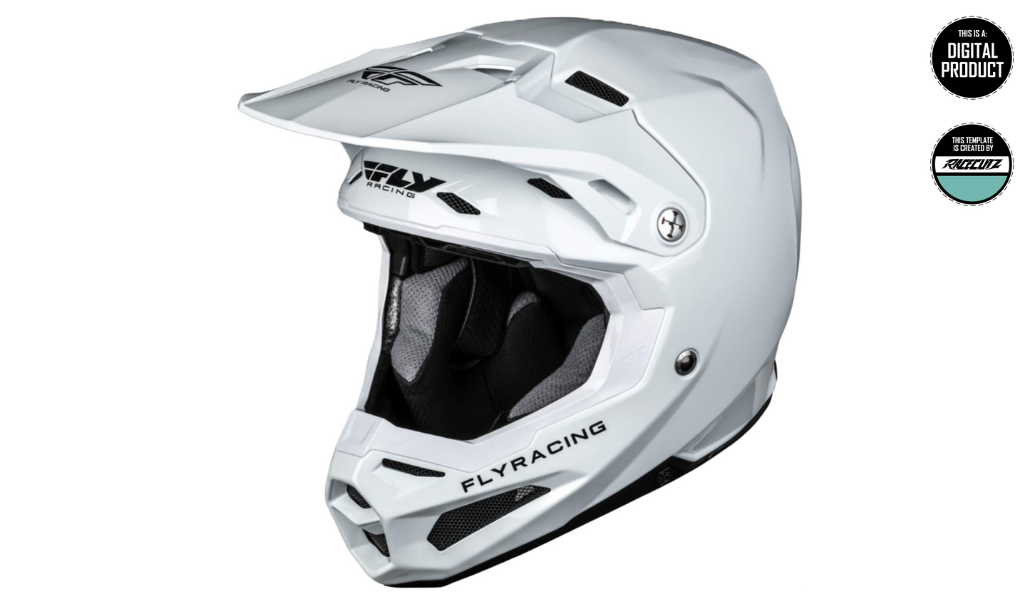 FLY RACING FORMULA - SIZE MEDIUM & LARGE TEMPLATE