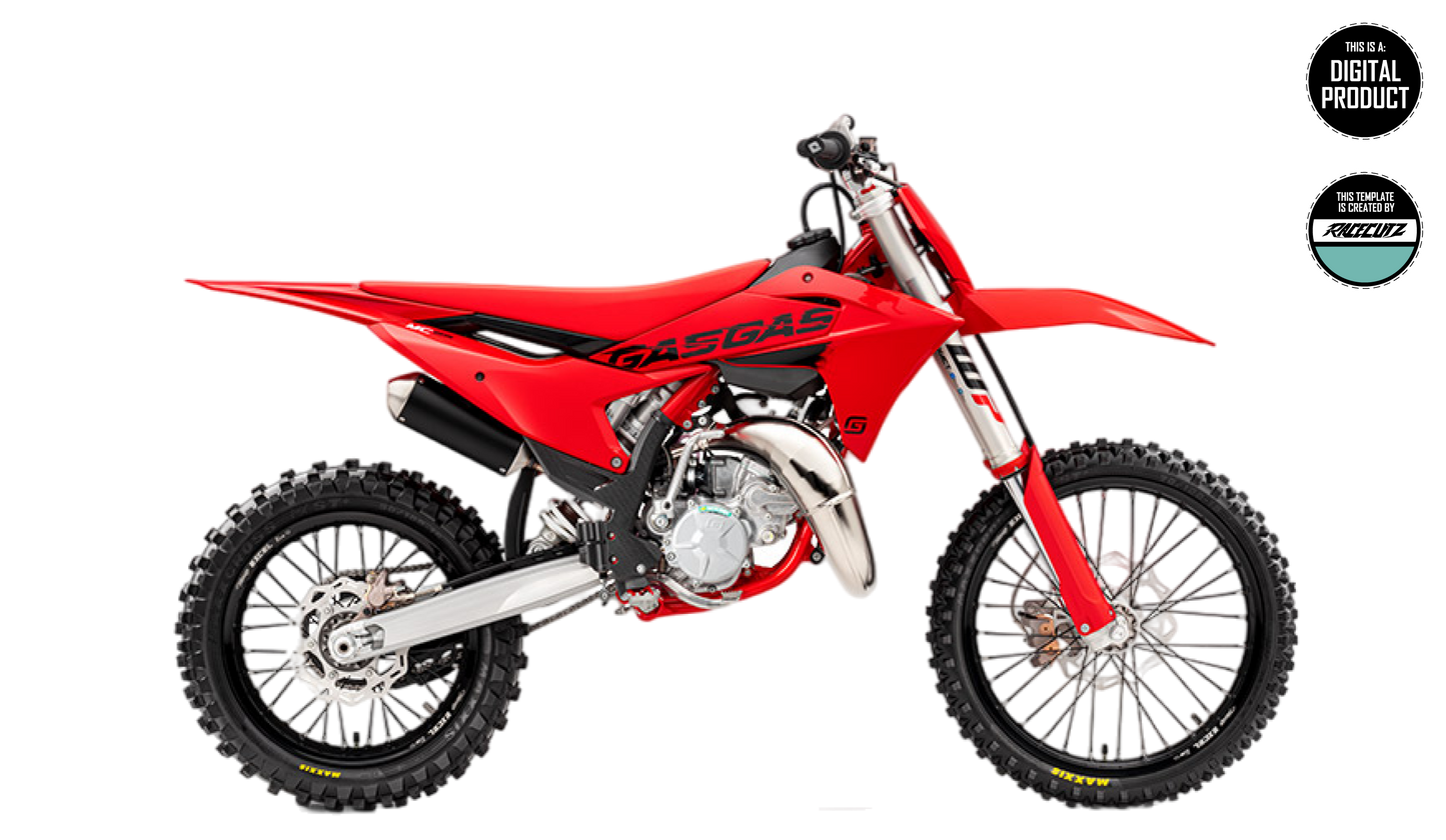 GASGAS MC 85 2025-2026 TEMPLATE